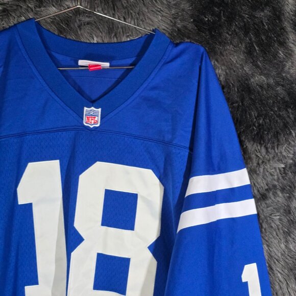 Mitchell & Ness Peyton Manning Indianapolis Colts Throwback Jersey 52 XXL - Picture 3 of 10